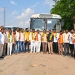 మోడీ సభకు పోటెత్తిన వేములవాడ బీజేపీ శ్రేణులు